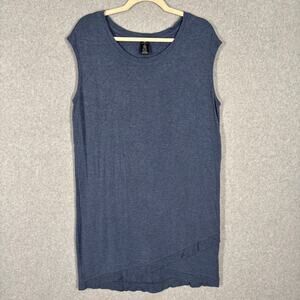 Active‎ Life Dress Womens Large Blue Modal Jersey T Shirt Lounge Soft Sleeveless